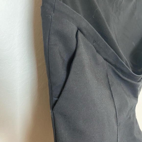 Seraphine Slim Leg Black Maternity Pants – Over Bump (size 2 fits like 0) - Picture 8 of 9